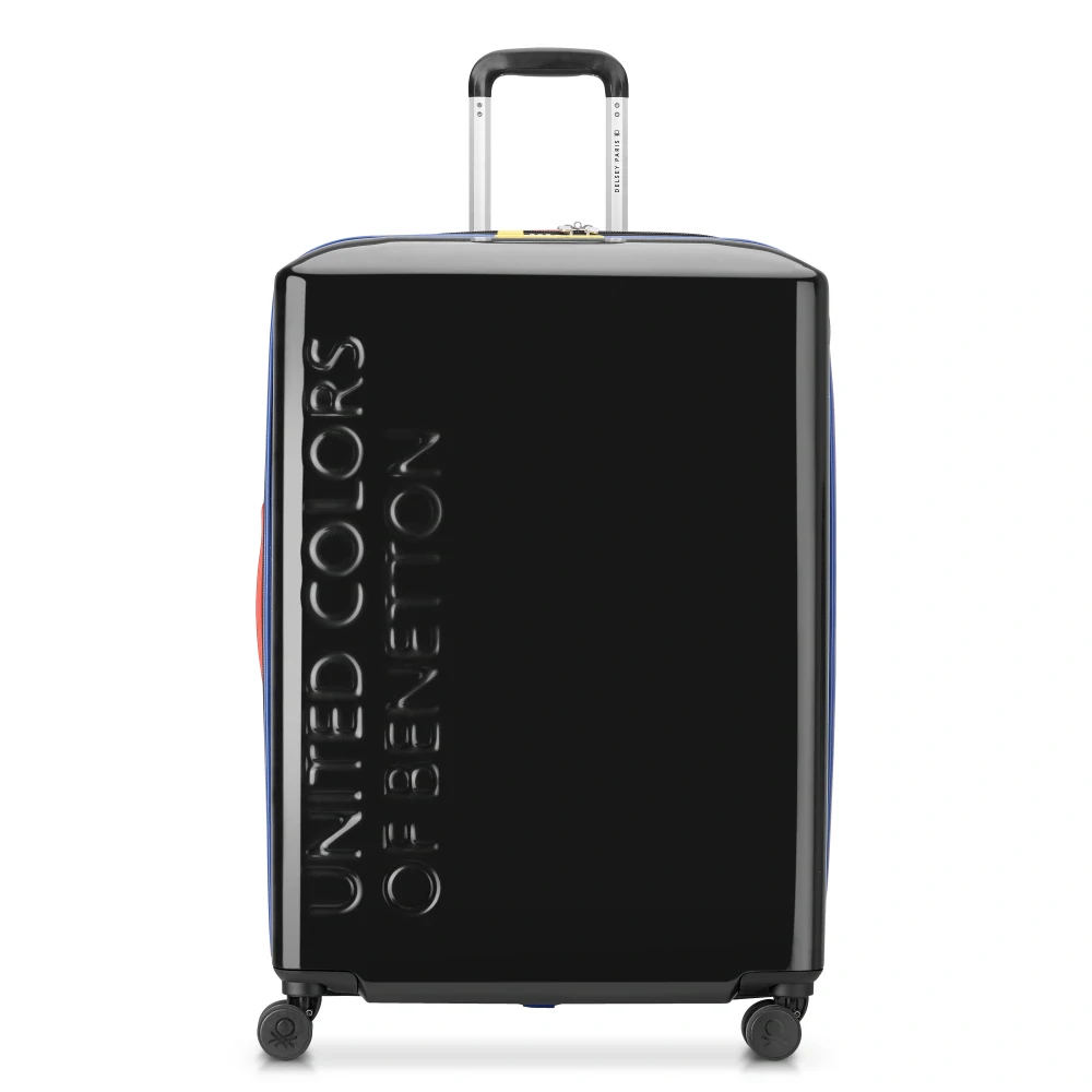 Cestovní kufr Delsey X Benetton United 76 cm 376982100 - černý