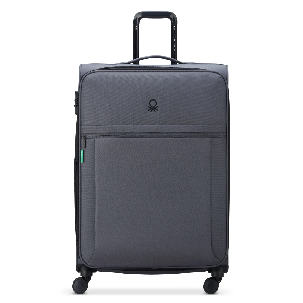 Cestovní kufr Delsey X Benetton BE 76 cm EXP 376382101 - šedý
