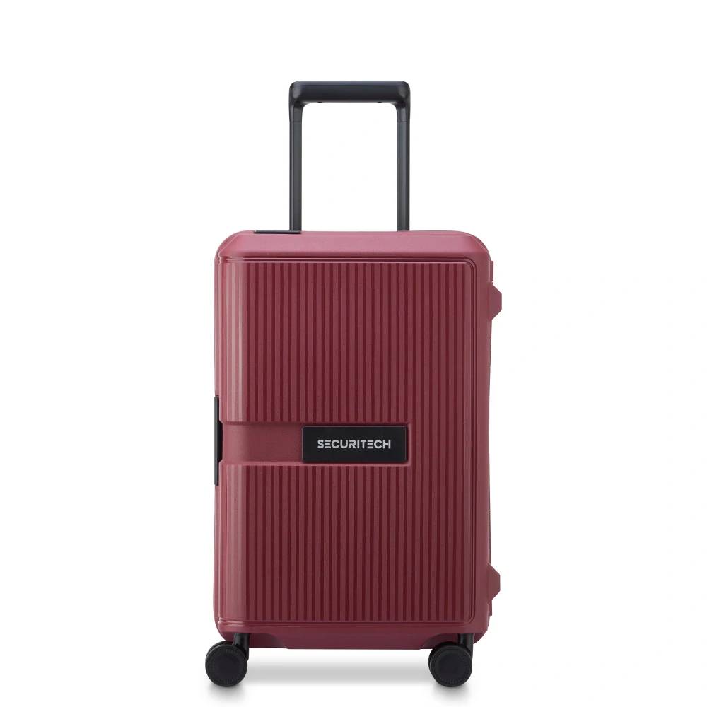 Kabinový kufr Securitech by Delsey Stone 55 cm 400880104 - červený