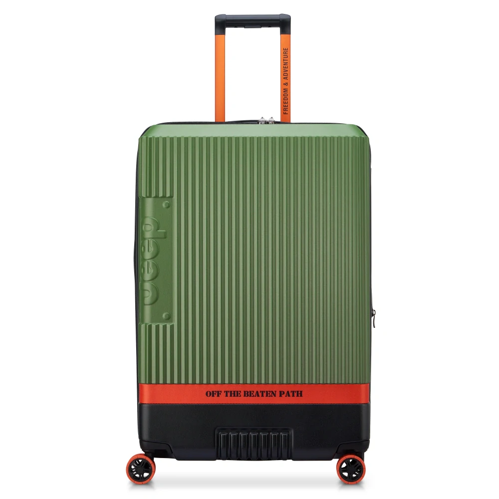 Cestovní kufr Delsey X JEEP JH001A 76 cm EXP 274682103 - zelený