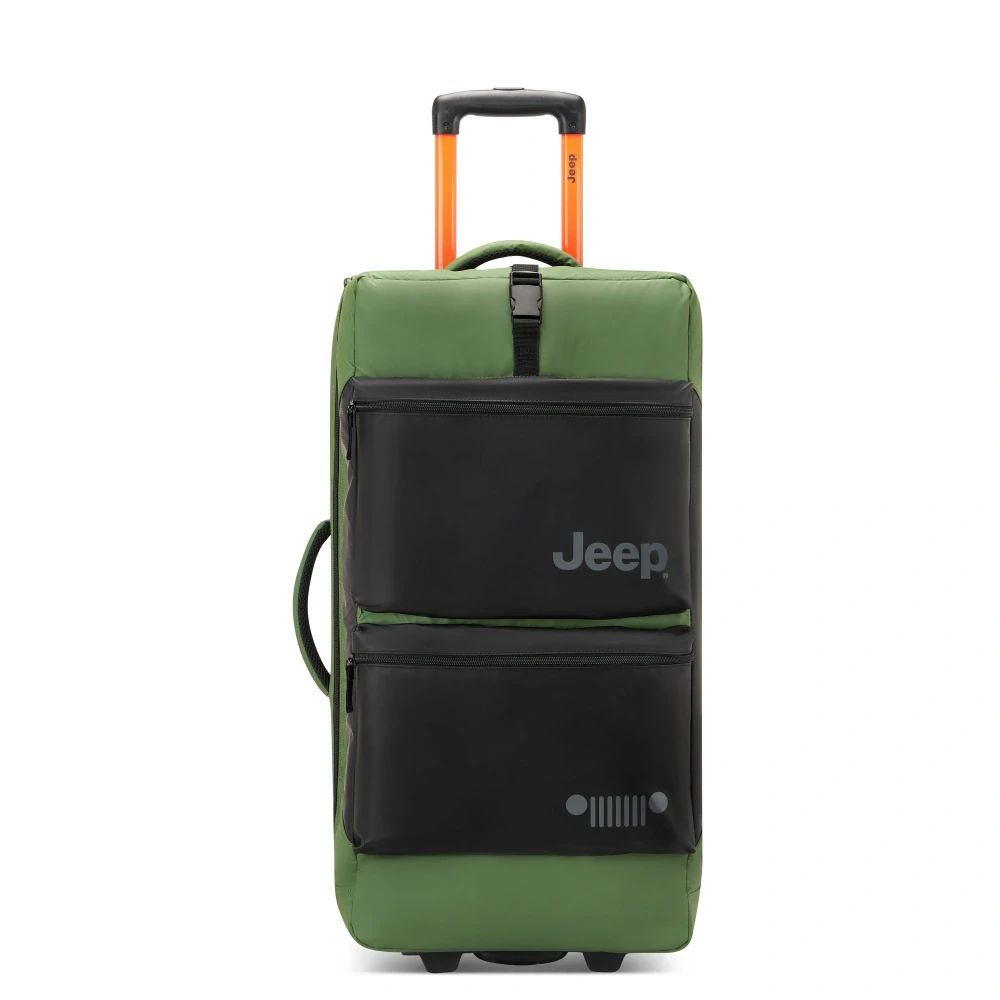 Cestovní taška na kolečkách Delsey X JEEP JS006B 73 cm 274024013 - zelená