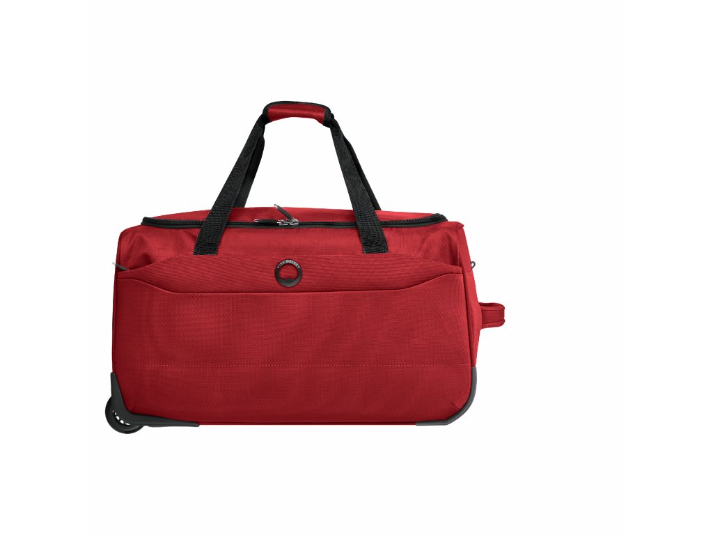 Cestovní taška na kolečkách Delsey Easy trip 55 cm 341521004 - červená