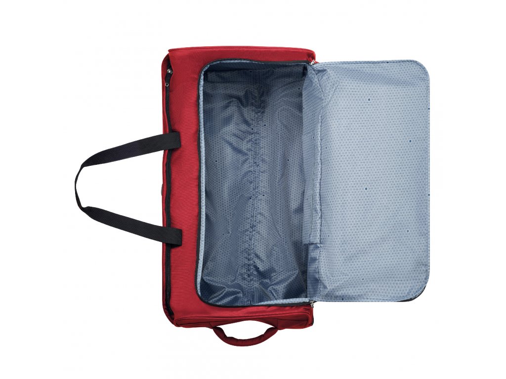 Cestovní taška na kolečkách Delsey Easy trip 55 cm 341521004 - červená