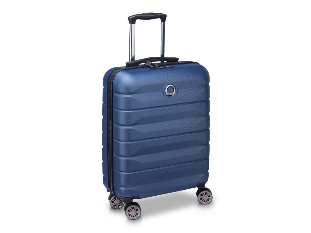 Kabinový kufr Delsey Air Armour SLIM 55 cm 386680302 - modrý