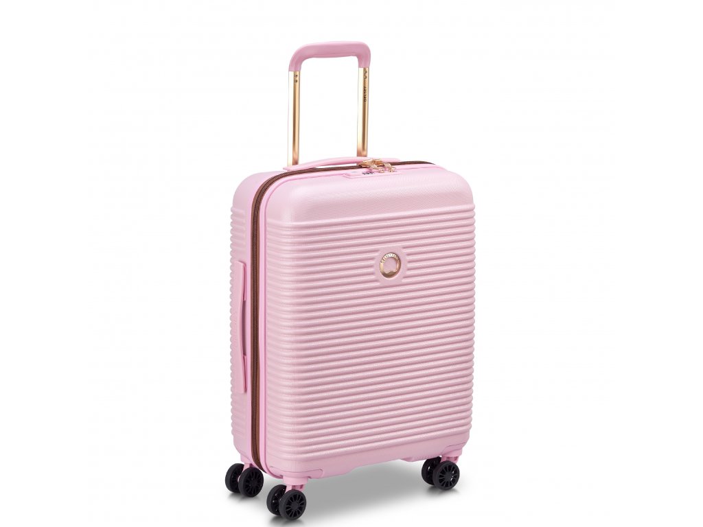 Kabinový kufr Delsey Freestyle SLIM 55 cm 385980309 - růžový