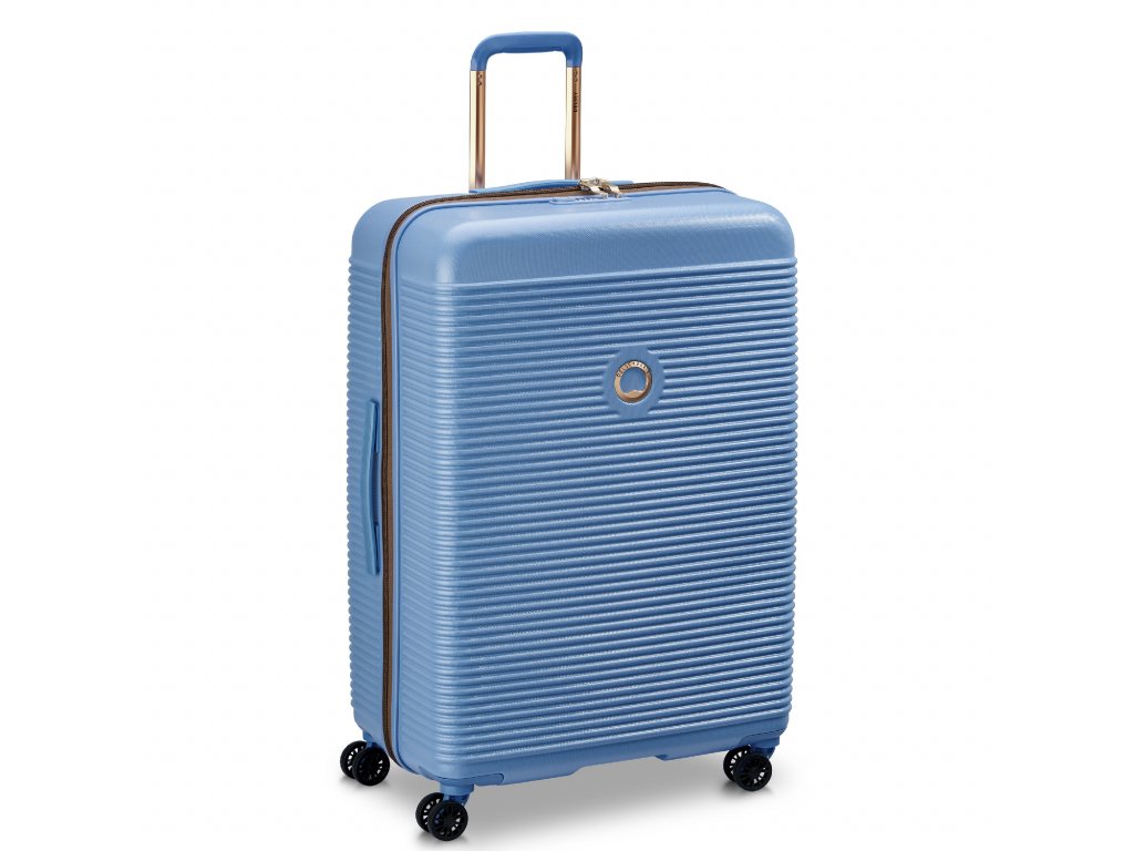 Cestovní kufr Delsey Freestyle 76 cm 385982142 - modrý