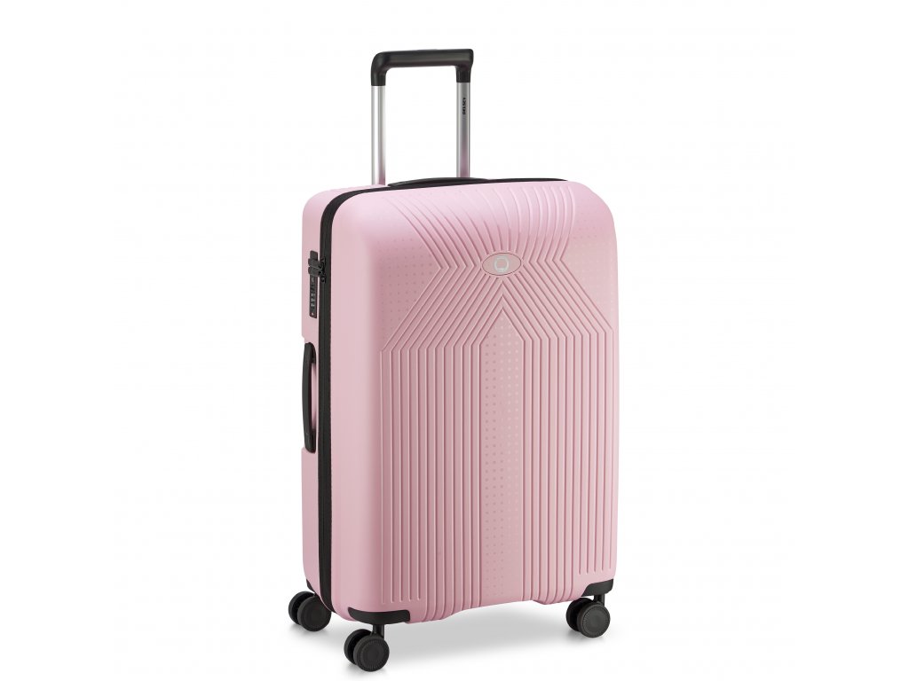 Cestovní kufr Delsey Ordener 66 cm 384681009 - růžový