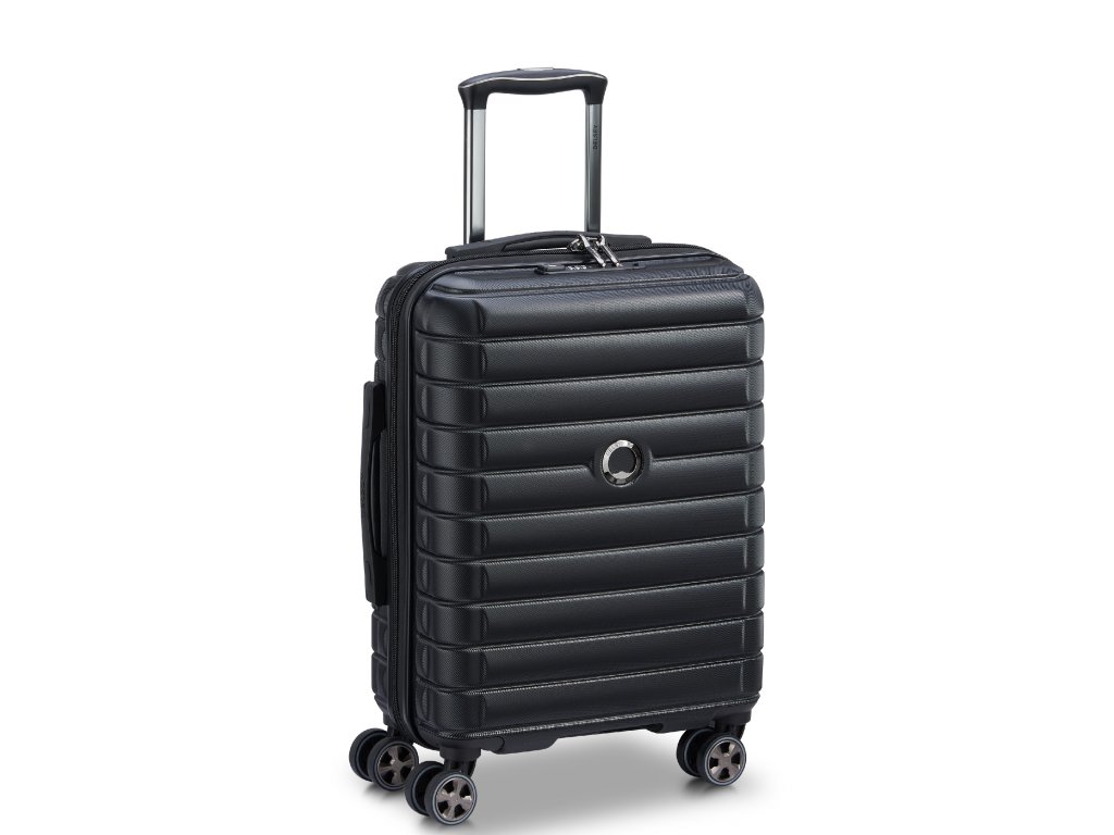 Kabinový kufr Delsey Shadow 5.0 SLIM 55 cm 287880300 - černý