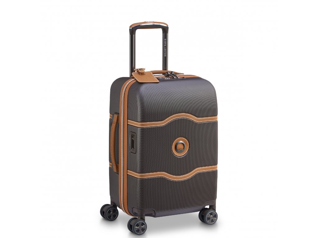 Kabinový kufr Delsey Chatelet Air 2.0 55 cm 167680106 - hnědý