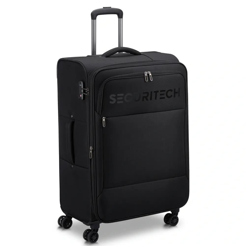 Cestovní kufr Securitech by Delsey Vanguard 76 cm EXP 400382100 - černý