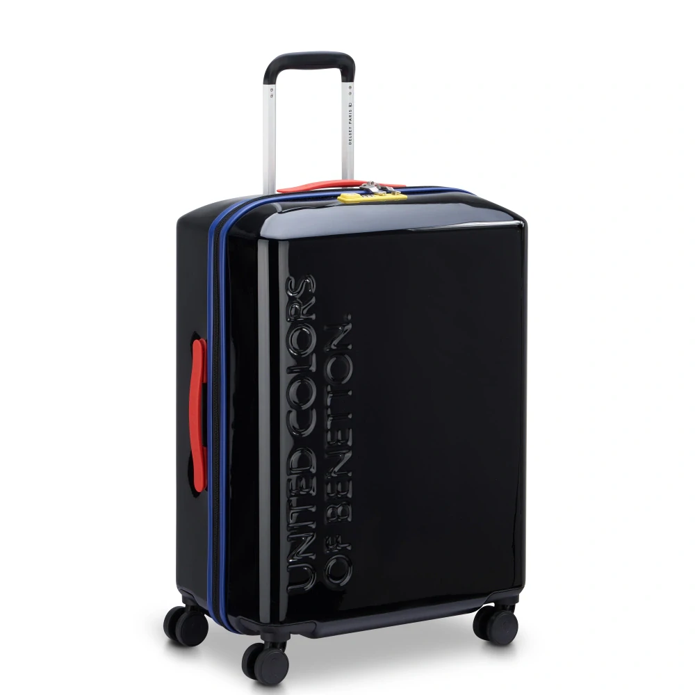 Cestovní kufr Delsey X Benetton United 65 cm 376981000 - černý