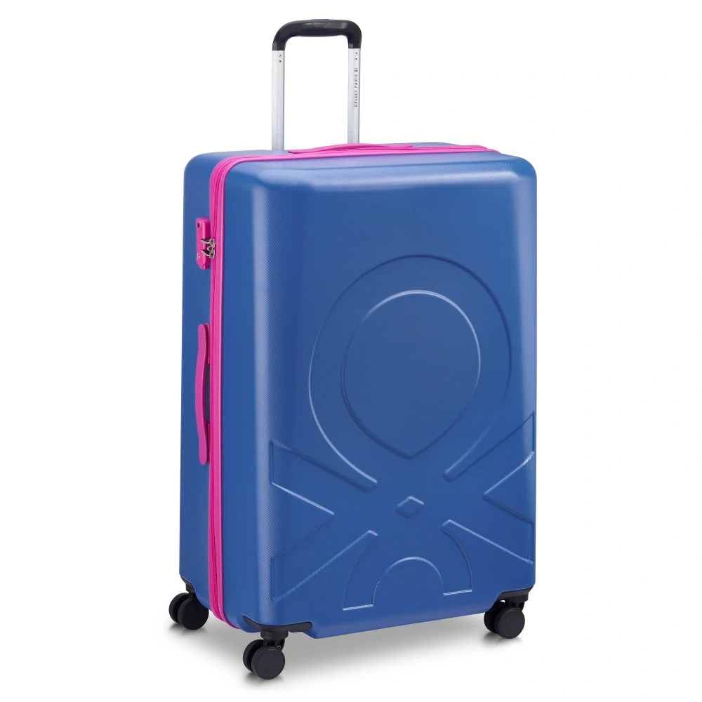 Cestovní kufr Delsey X Benetton Fabrica 76 cm 376682112 - modrý