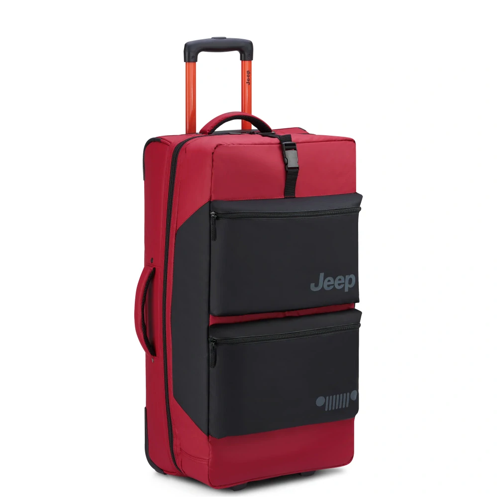 Cestovní taška na kolečkách Delsey X JEEP JS006B 73 cm 274024004 - červená