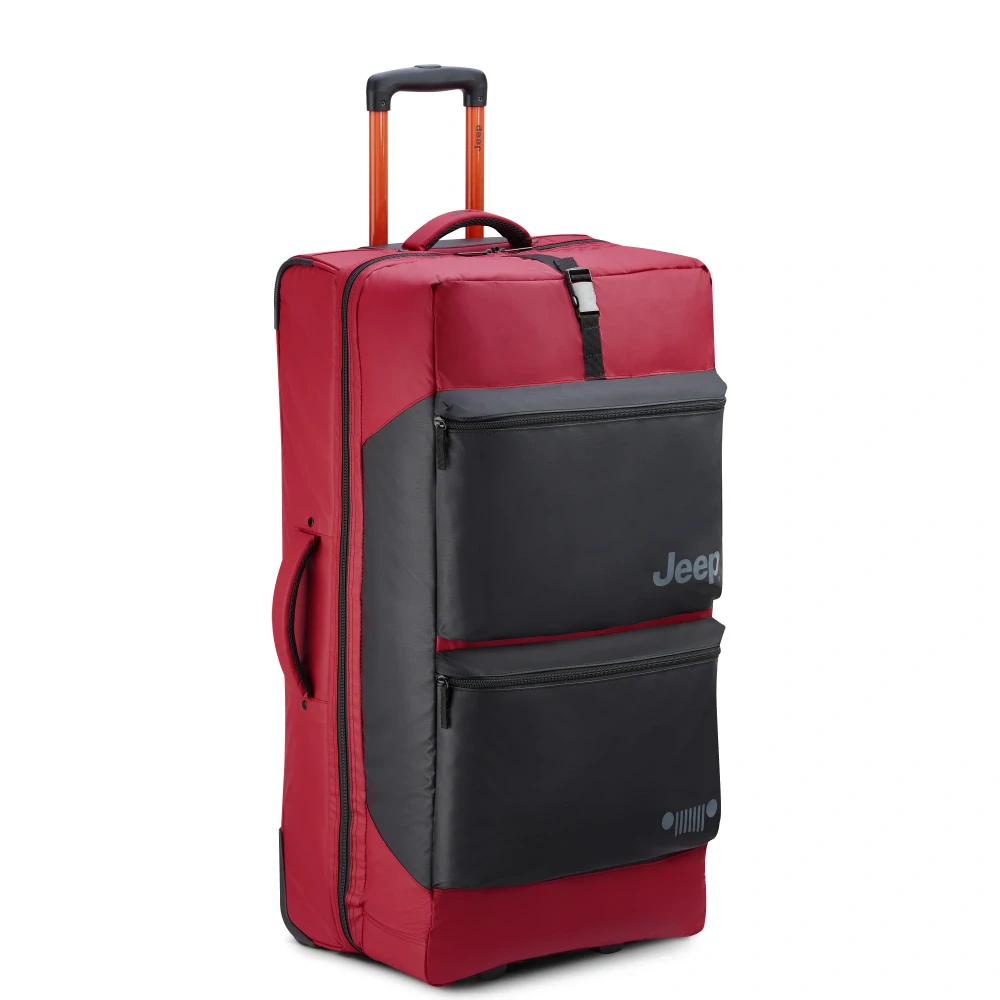 Cestovní taška na kolečkách Delsey X JEEP JS006B 82 cm 274026004 - červená
