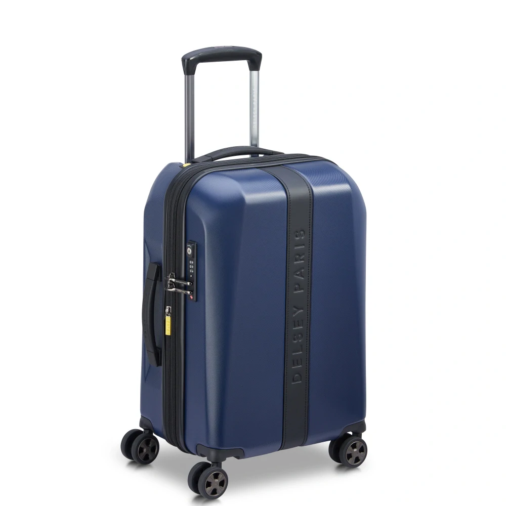 Kabinový kufr Delsey Promenade Hard 2.0 55 cm EXP 208880122 - modrý