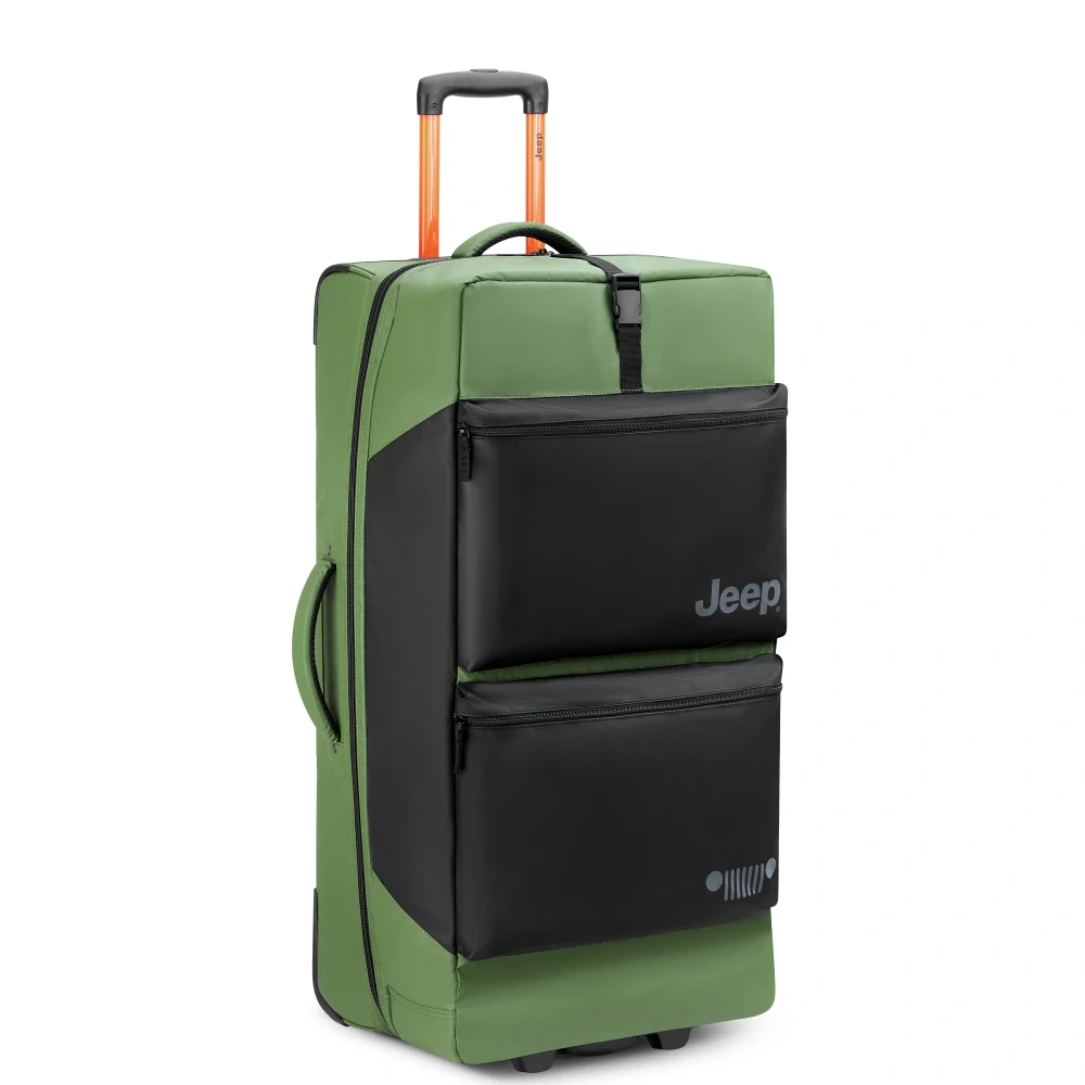 Cestovní taška na kolečkách Delsey X JEEP JS006B 82 cm 274026013 - zelená