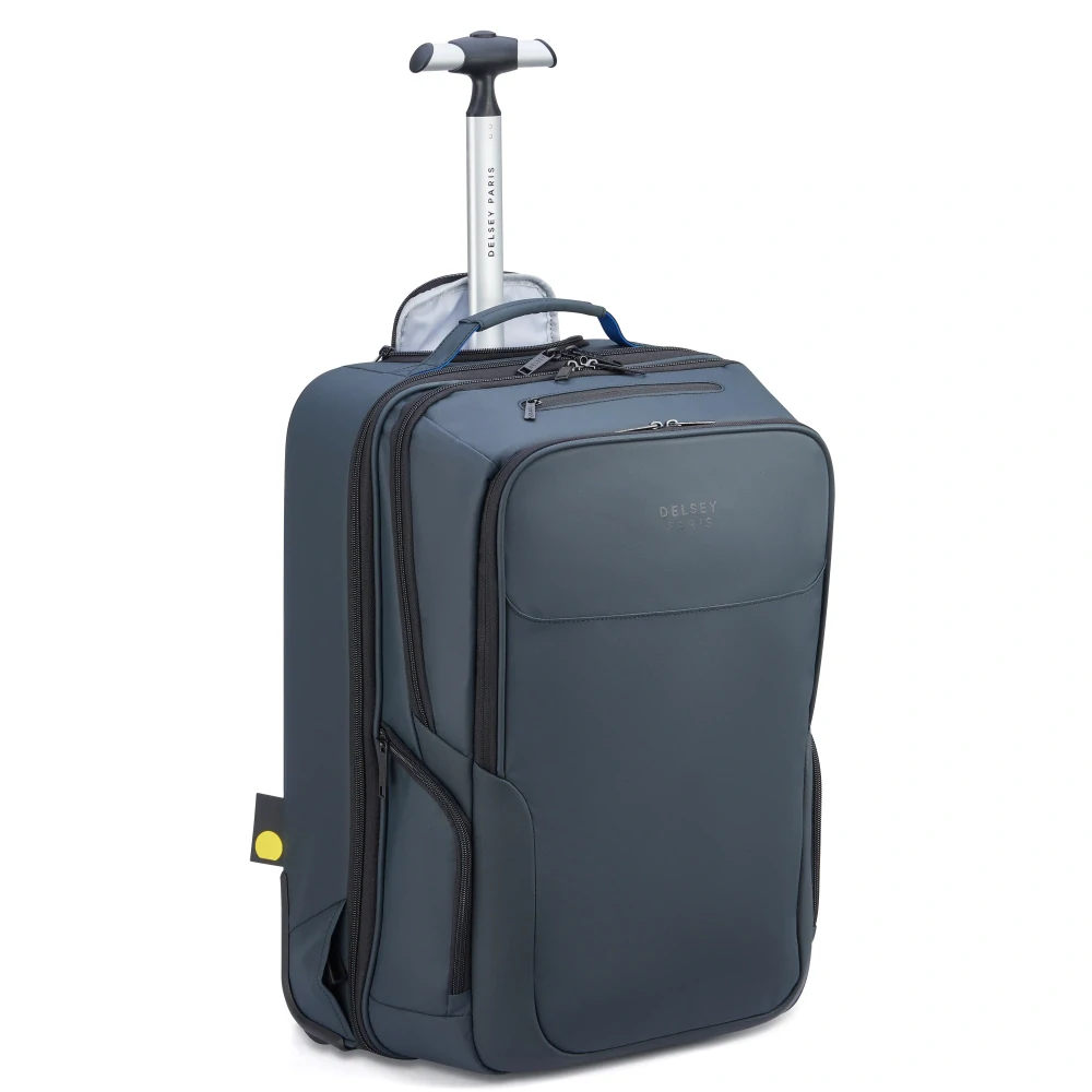 Batoh na kolečkách s trolley Delsey Parvis Plus 394465911 - antracitově šedý