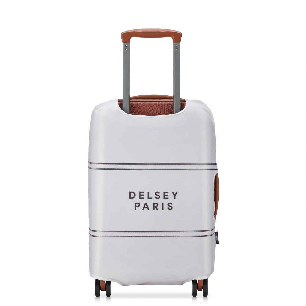 Obal na kufr Delsey Paris 395018815 velikost S - krémový "Angora"
