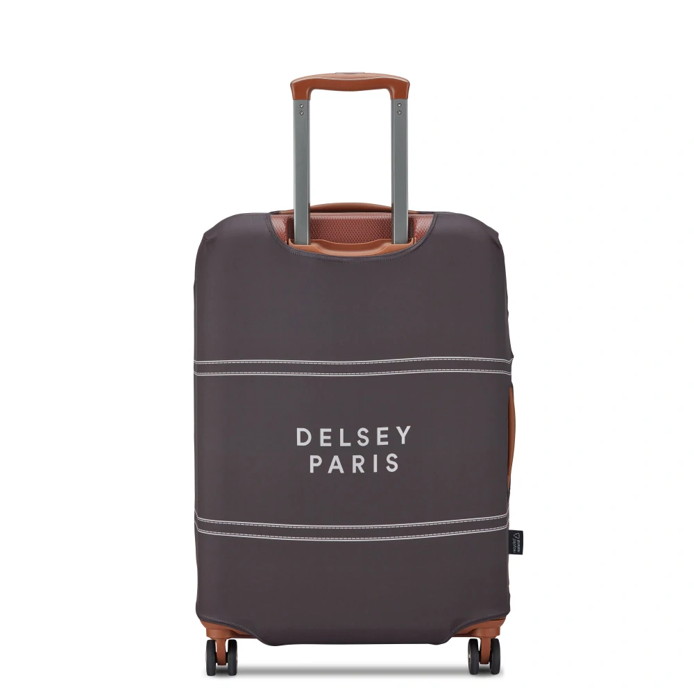Obal na kufr Delsey Paris 395018906 velikost M - hnědý