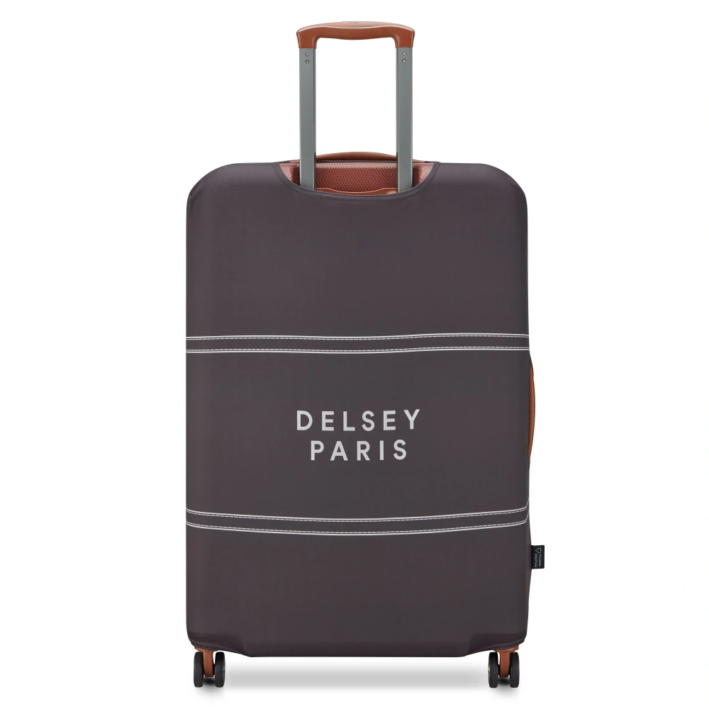 Obal na kufr Delsey Paris 395019006 velikost L - hnědý