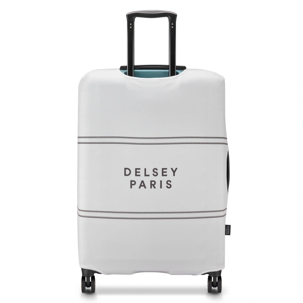 Obal na kufr Delsey Paris 395019015 velikost L - krémový "Angora"