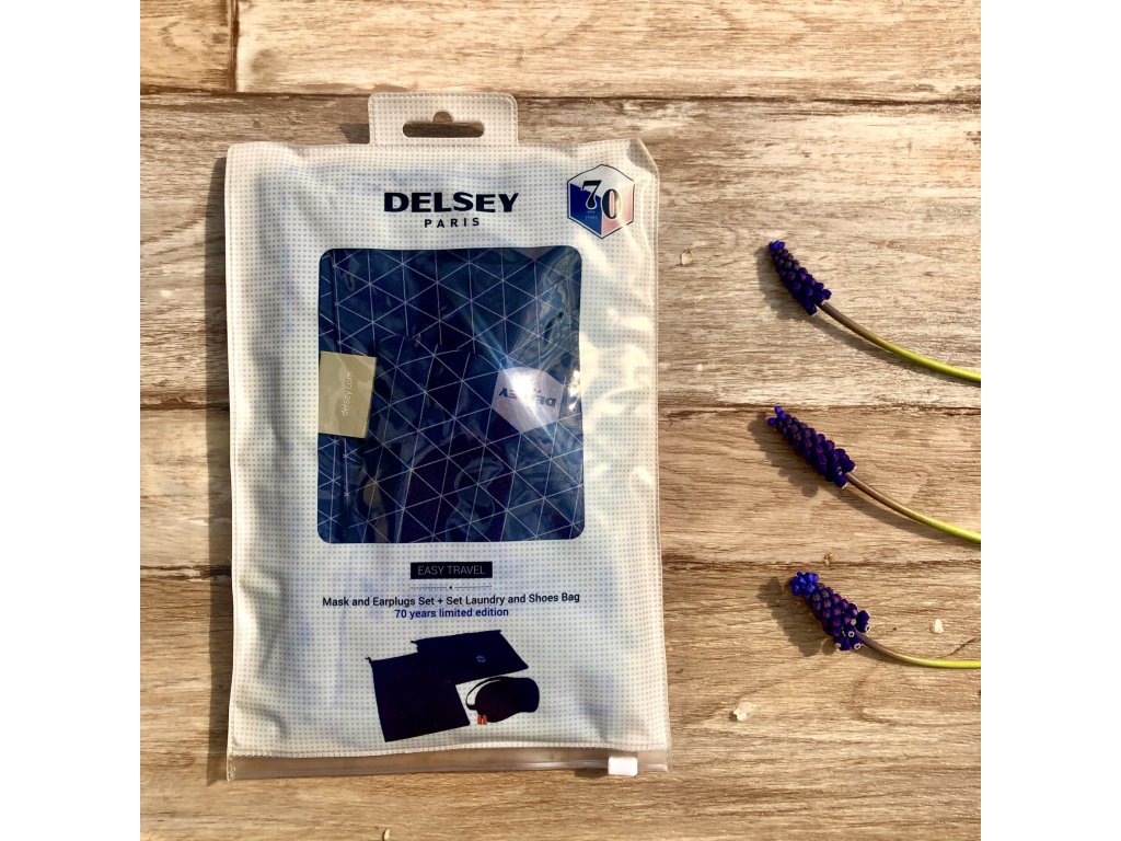 Set cestovních doplňků Delsey 394091002 - tmavě modrá