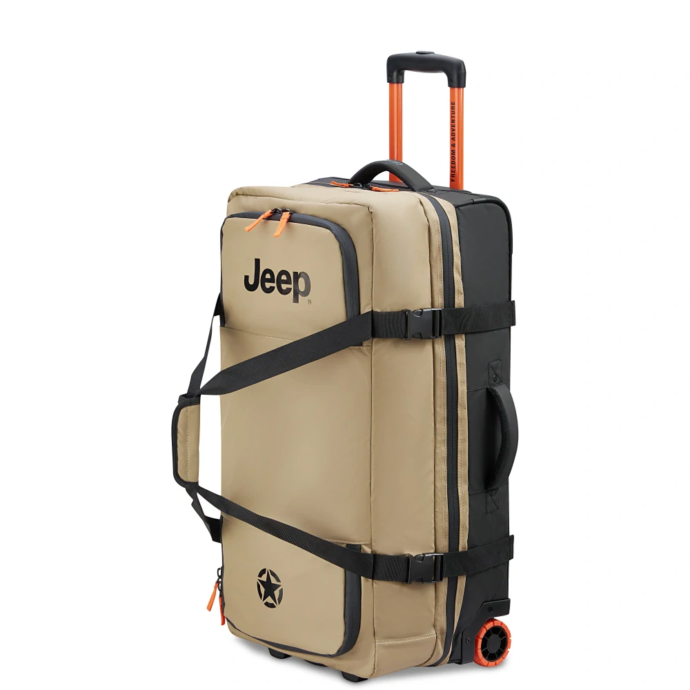 Cestovní taška na kolečkách Delsey X JEEP JS005A 73 cm 274324007 - béžová