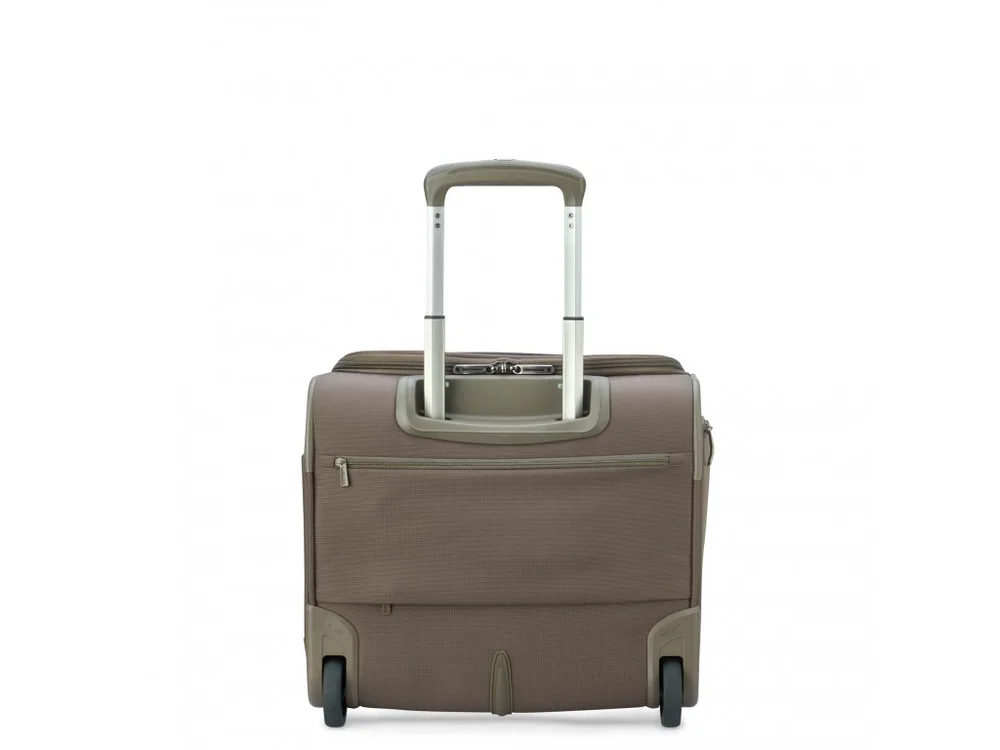 Pilotní kufr Delsey Helium DLX 36,5 cm 239745106 - béžový Mocha