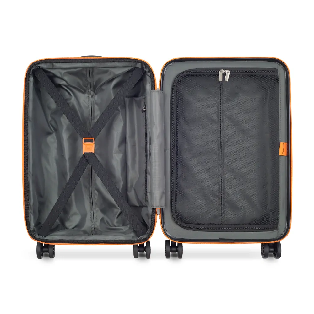 Kabinový kufr Securitech by Delsey Patrol 55 cm EXP 400680111 - šedý