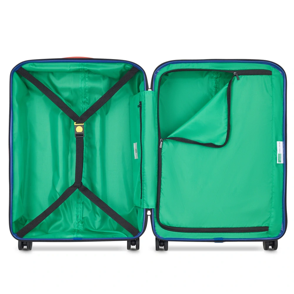 Cestovní kufr Delsey X Benetton United 65 cm 376981000 - černý