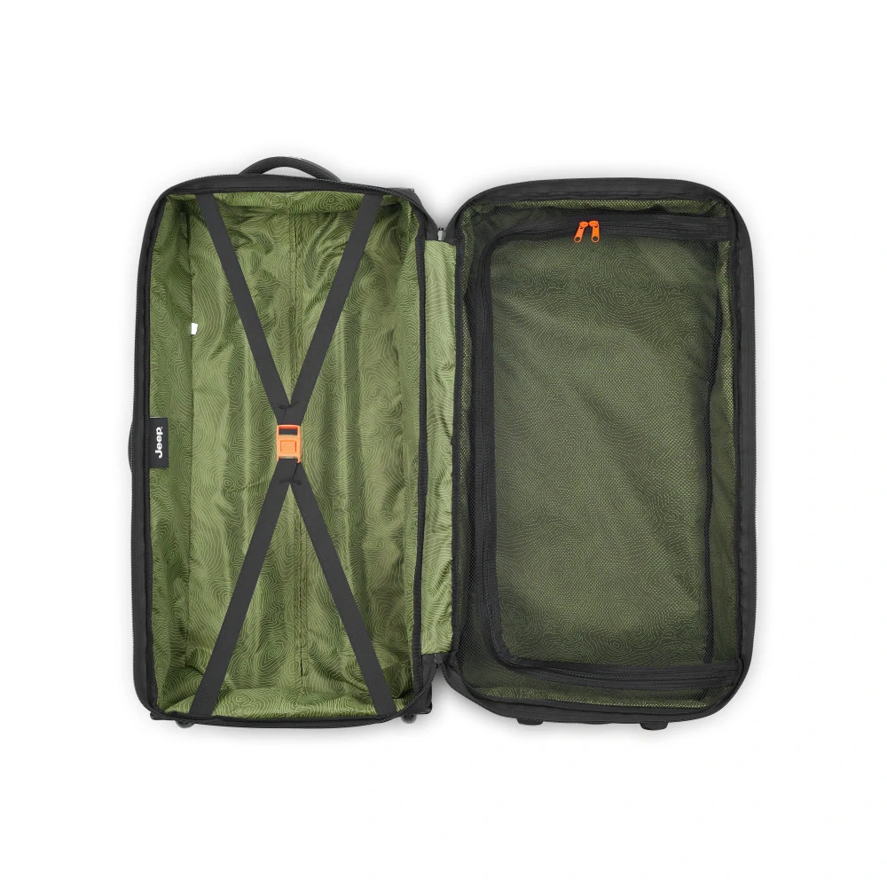 Cestovní taška na kolečkách Delsey X JEEP JS007C 73 cm 374024011 - šedá