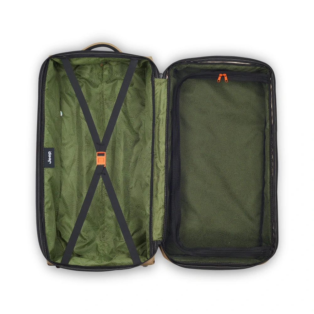 Cestovní taška na kolečkách Delsey X JEEP JS006B 73 cm 274024007 - béžová