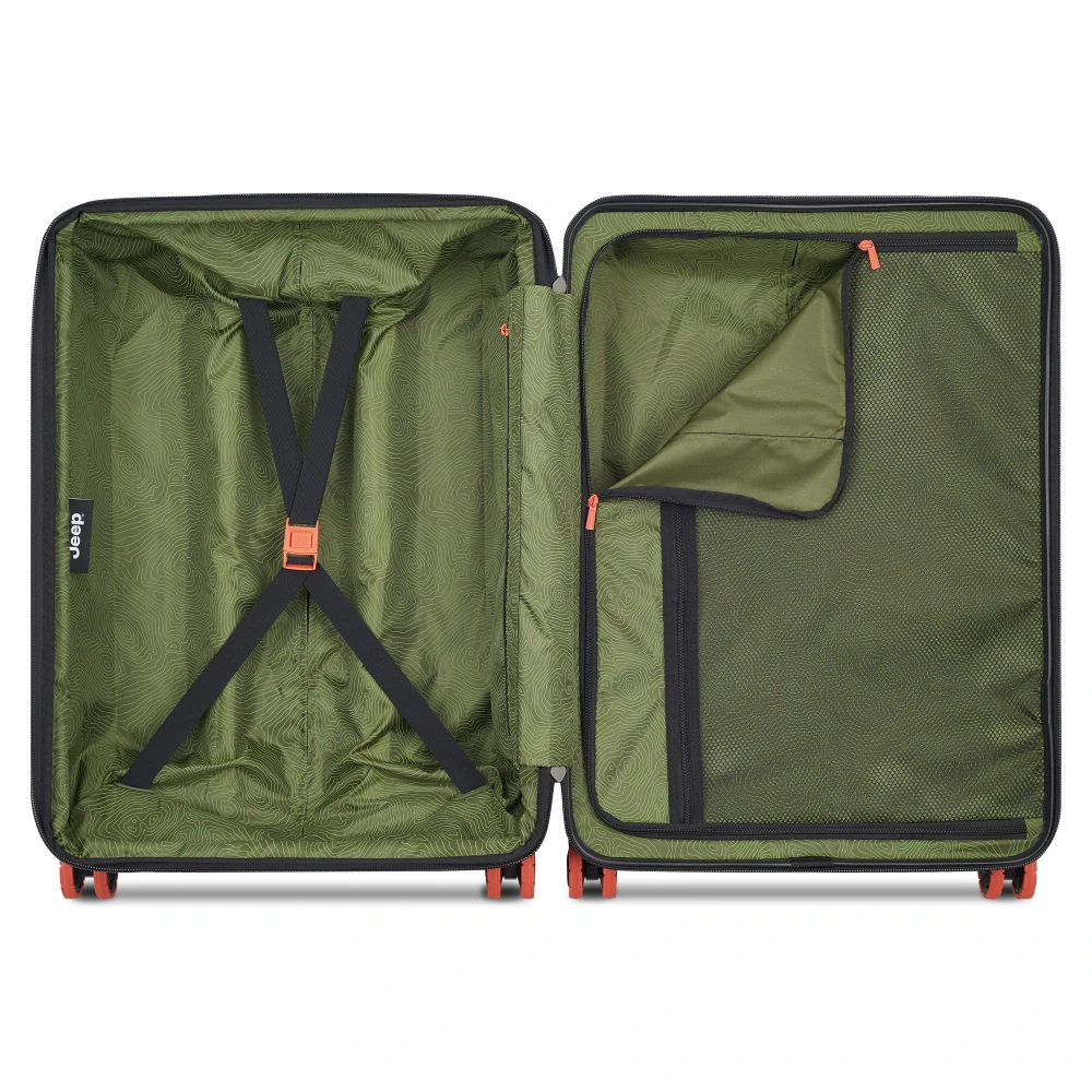 Cestovní kufr Delsey X JEEP JH001A 66 cm EXP 274681001 - antracitově šedý