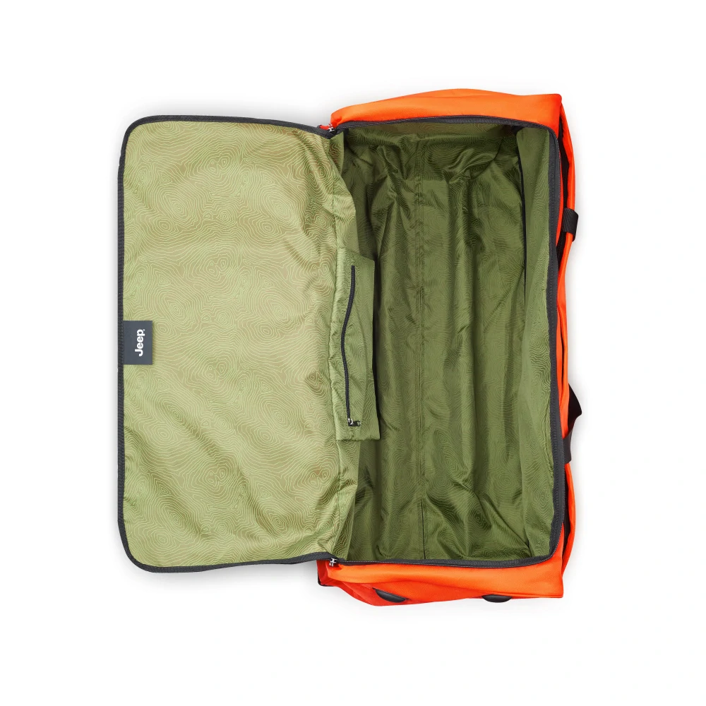 Cestovní taška na kolečkách Delsey X JEEP JS009D 82 cm 374126025 - oranžová