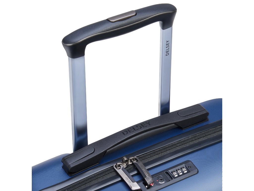 Kabinový kufr Delsey Air Armour SLIM 55 cm 386680302 - modrý