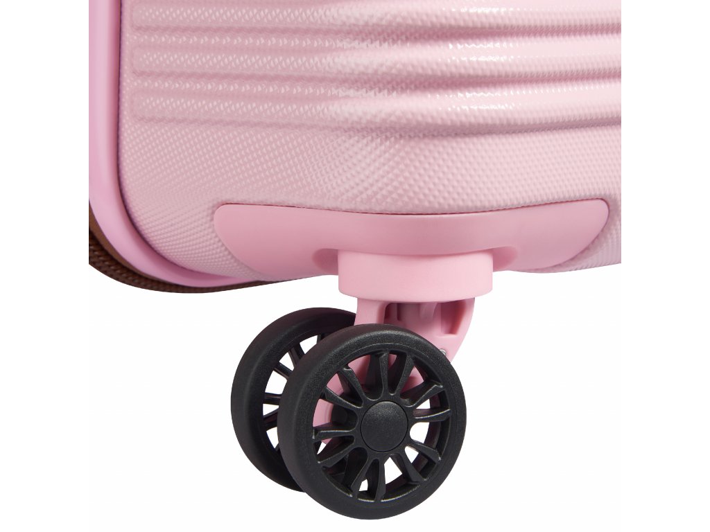 Kabinový kufr Delsey Freestyle SLIM 55 cm 385980309 - růžový