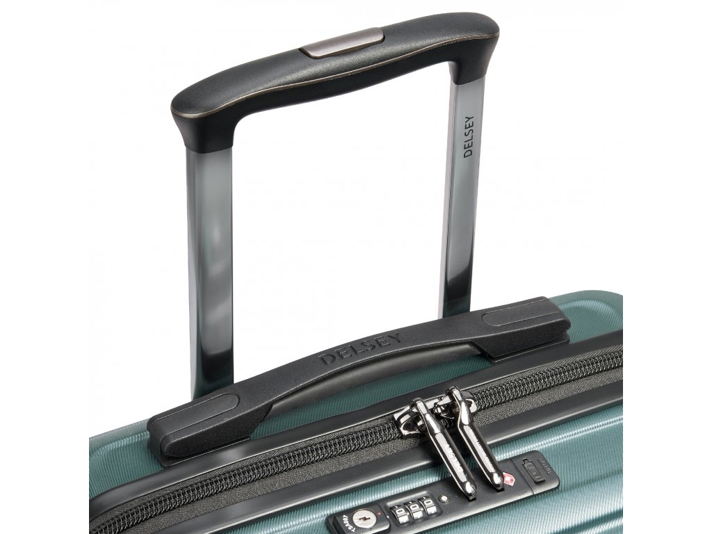 Kabinový kufr Delsey Shadow 5.0 SLIM 55 cm 287880303 - zelený
