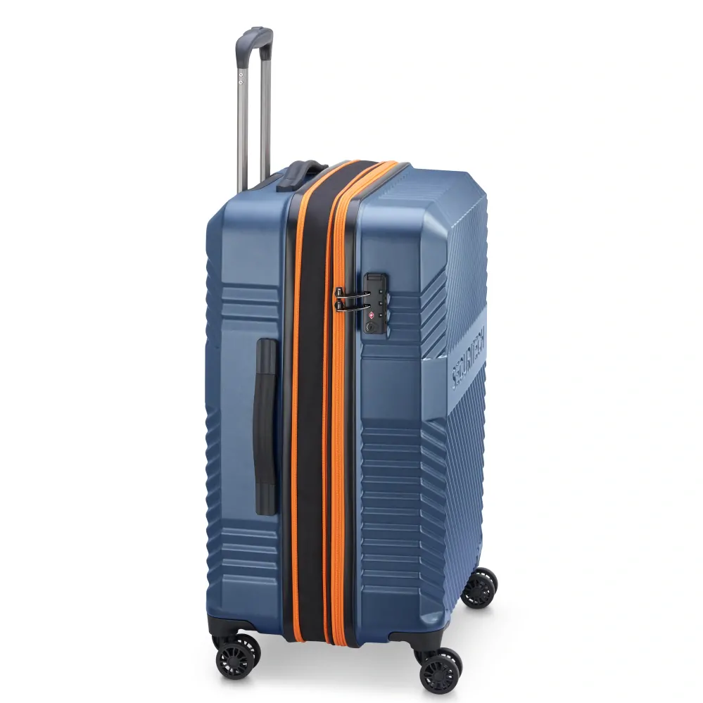 Cestovní kufr Securitech by Delsey Patrol 66 cm EXP 400681002 - modrý