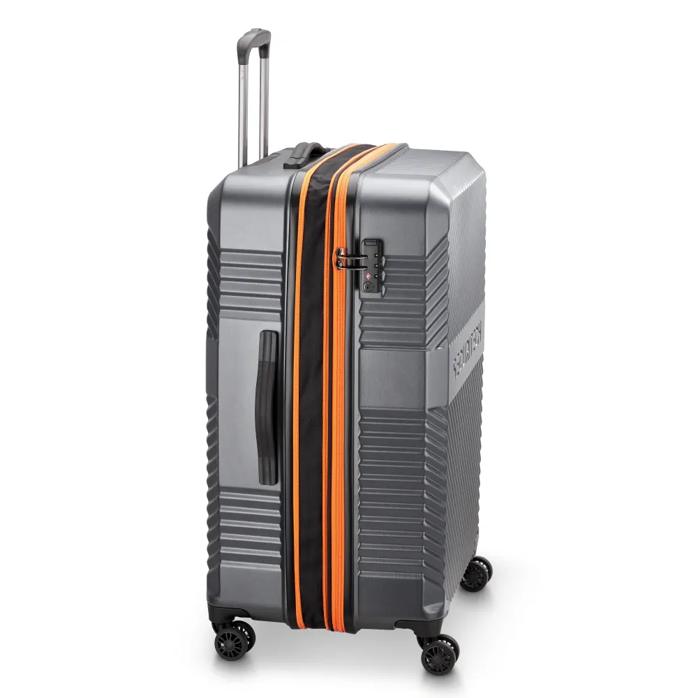 Cestovní kufr Securitech by Delsey Patrol 76 cm EXP 400682111 - šedý