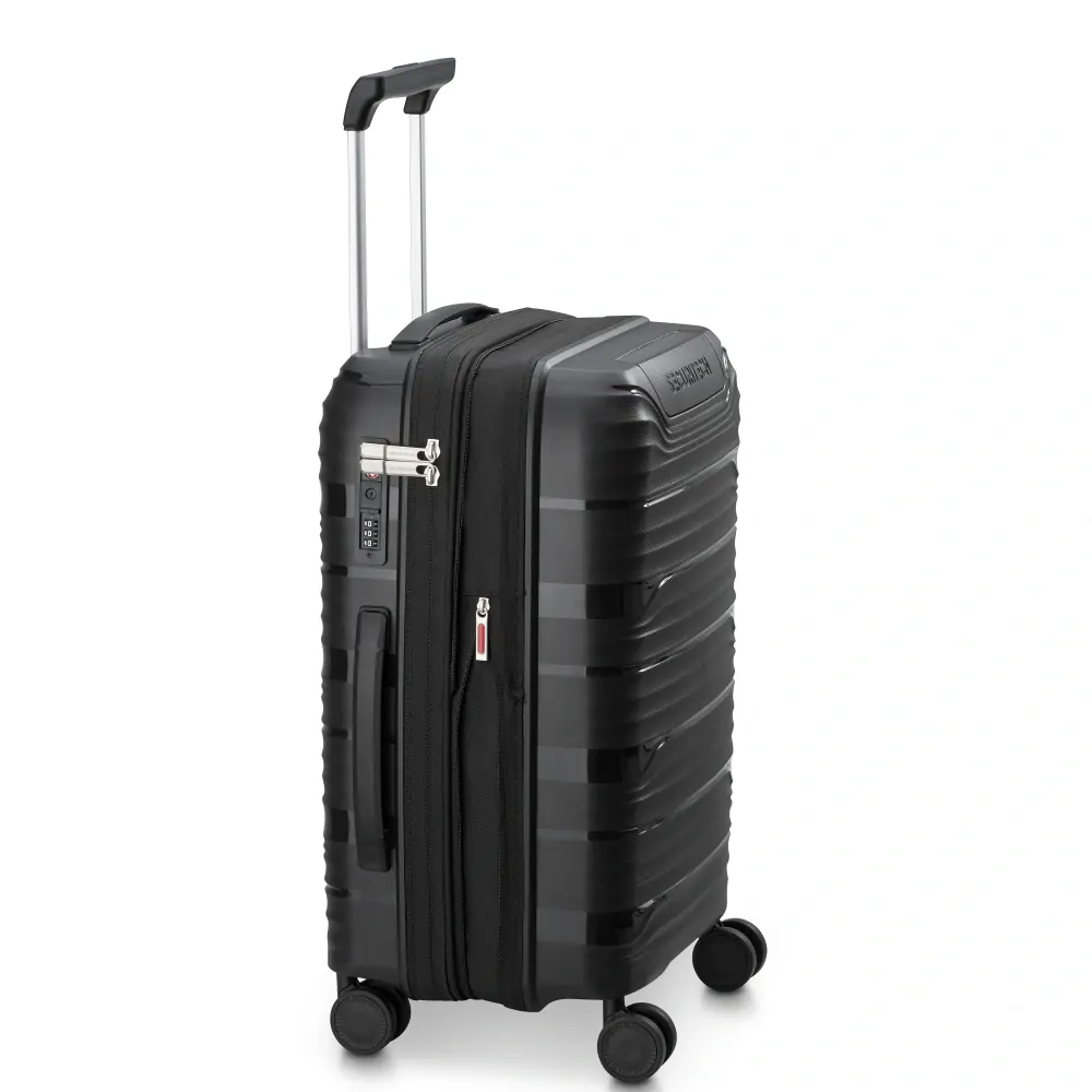 Kabinový kufr Securitech by Delsey Dune 55 cm EXP 400780100 - černý