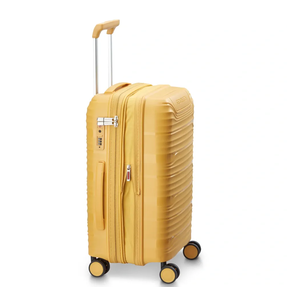 Kabinový kufr Securitech by Delsey Dune 55 cm EXP 400780105 - žlutý