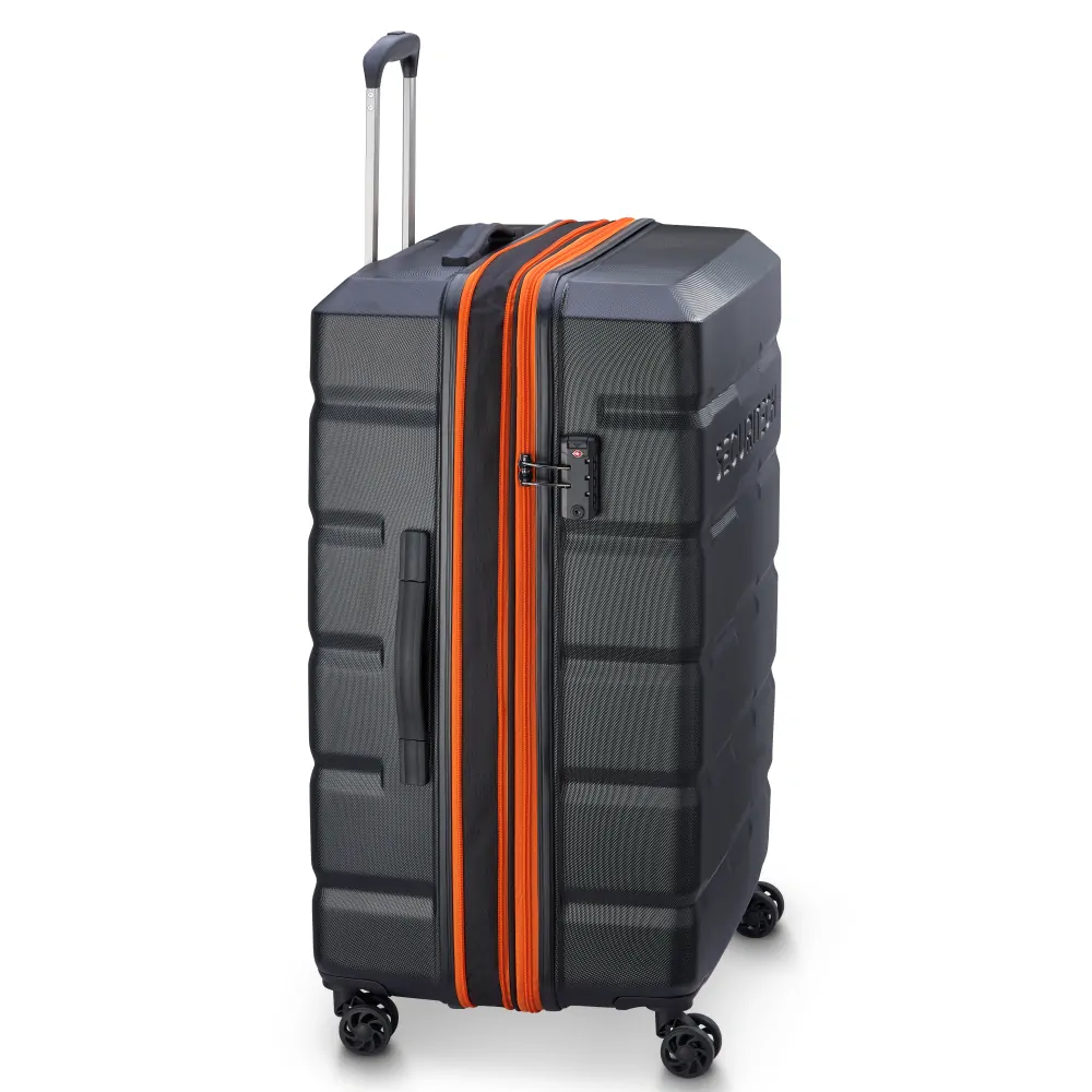 Cestovní kufr Securitech by Delsey Citadel 76 cm EXP 400582100 - černý