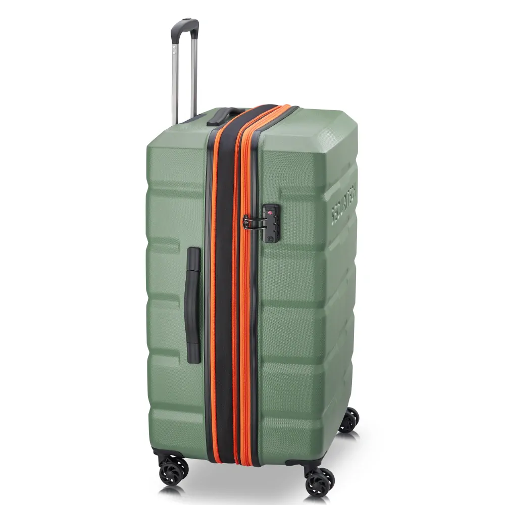 Cestovní kufr Securitech by Delsey Citadel 76 cm EXP 400582103 - zelený