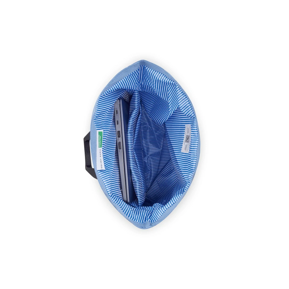 Rolovací batoh Delsey X Benetton BE 376361012 - světle modrý
