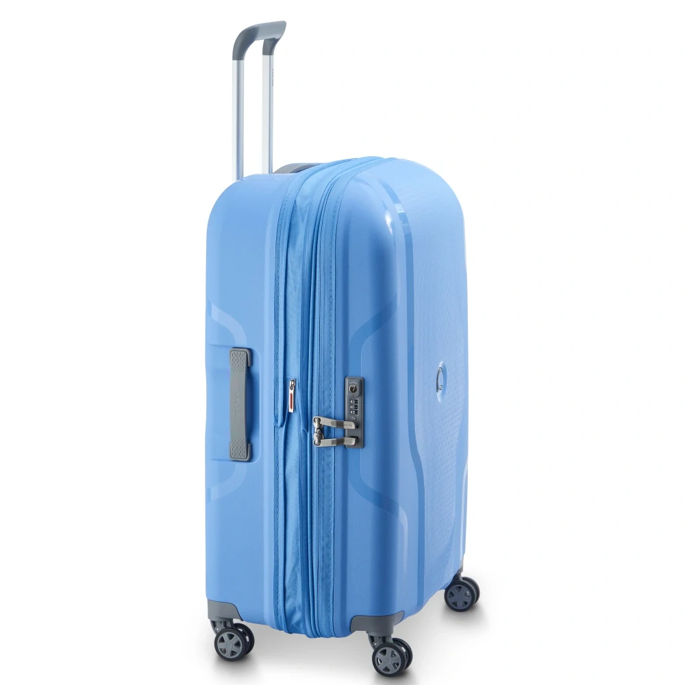 Cestovní kufr Delsey Clavel 70 cm EXP 384582032 - světle modrý