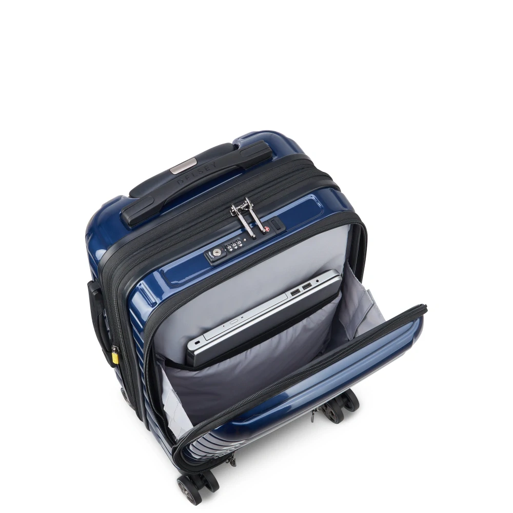 Kabinový kufr Delsey Shadow 5.0 55 cm EXP 287880422 - modrý