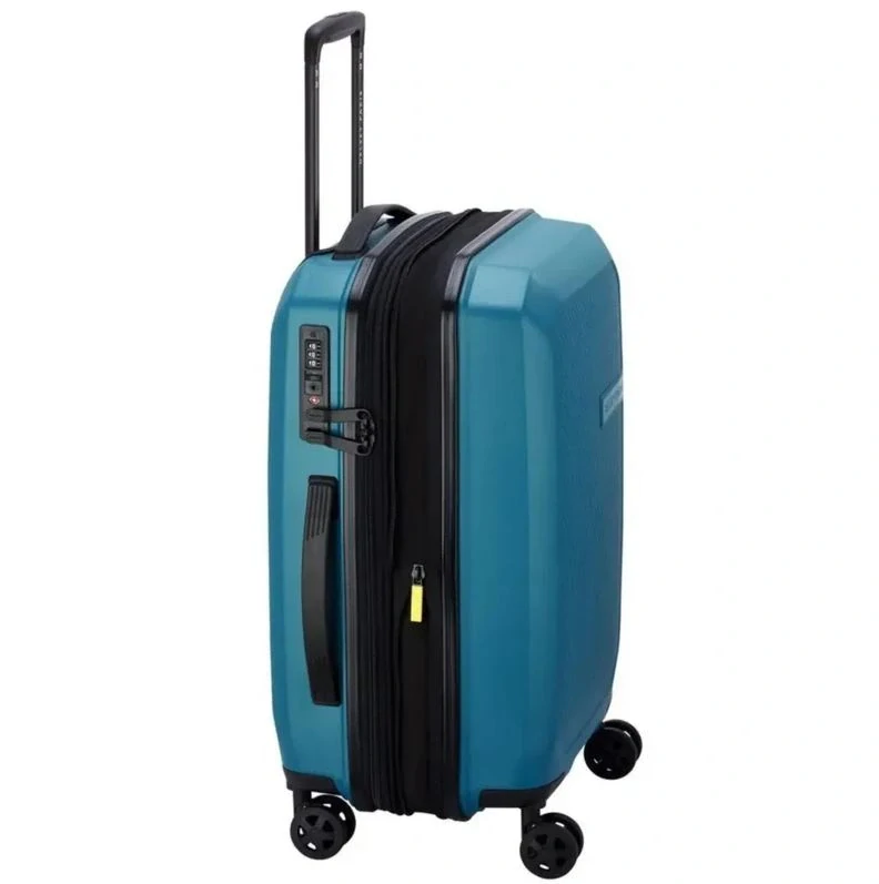 Kabinový kufr Delsey Anvers SLIM 55 cm EXP 310580322 - modrozelený