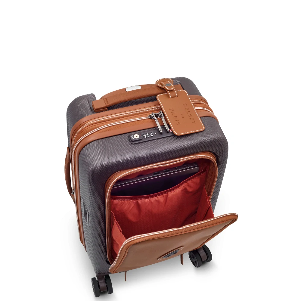 Kabinový kufr Delsey Chatelet Air 2.0 55 cm EXP 167680206 - hnědý