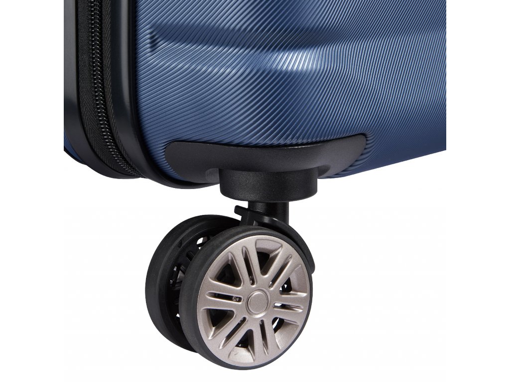 Kabinový kufr Delsey Air Armour SLIM 55 cm 386680302 - modrý