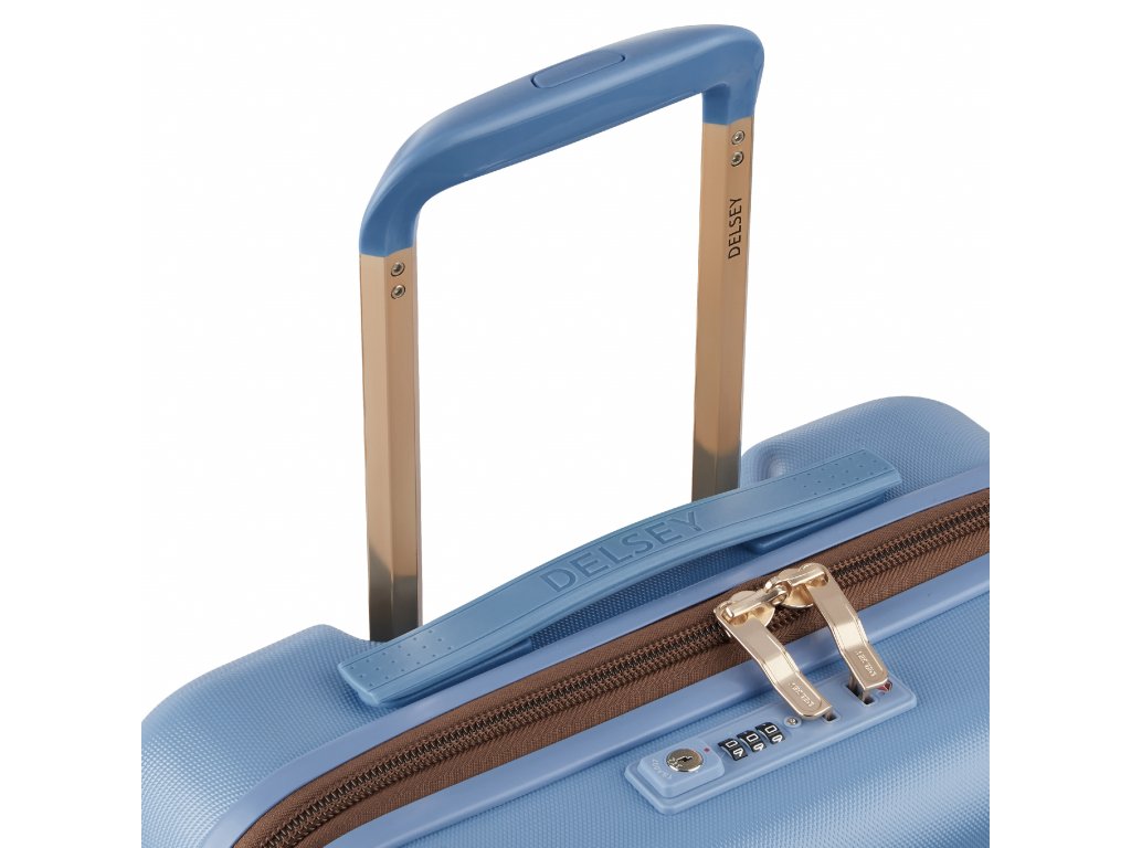 Cestovní kufr Delsey Freestyle 76 cm 385982142 - modrý